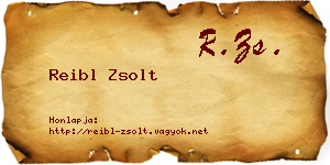 Reibl Zsolt névjegykártya
